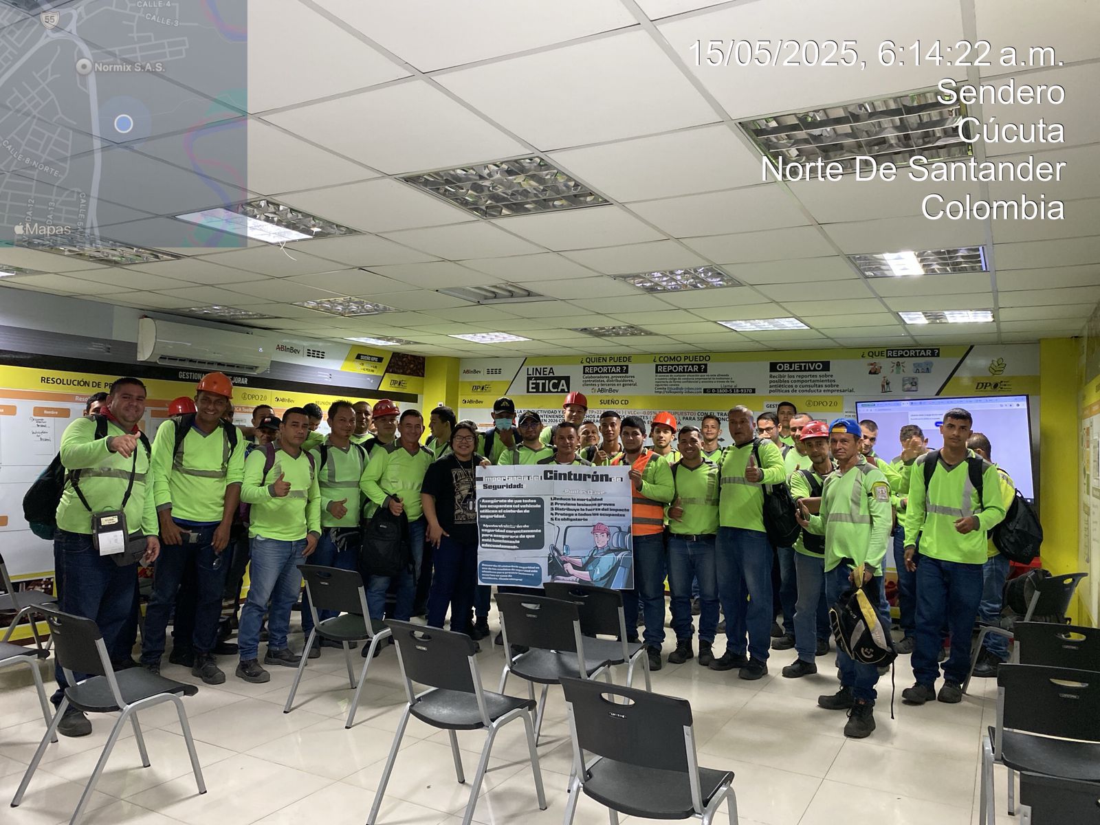 Evidencia de capacitación